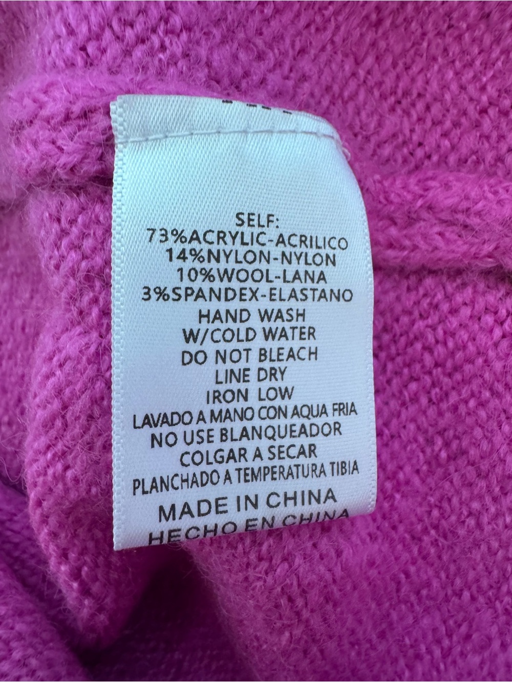 CHIC MOMENT &merci OFF SHOULDER KNIT SWEATER IN VIOLET SIZE SMALL - Picture 5 of 8